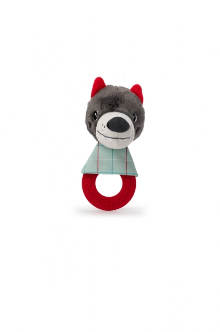 Ludwig the Wolf Teething Toy