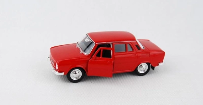 Welly Škoda Favorit 1:34 Red Model Car