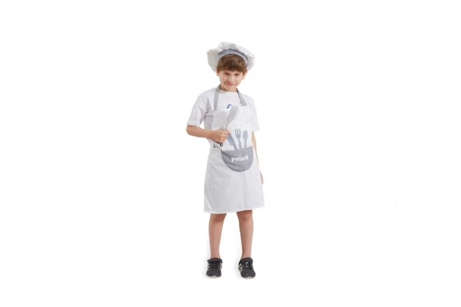 Kids Chef Apron and Hat Set