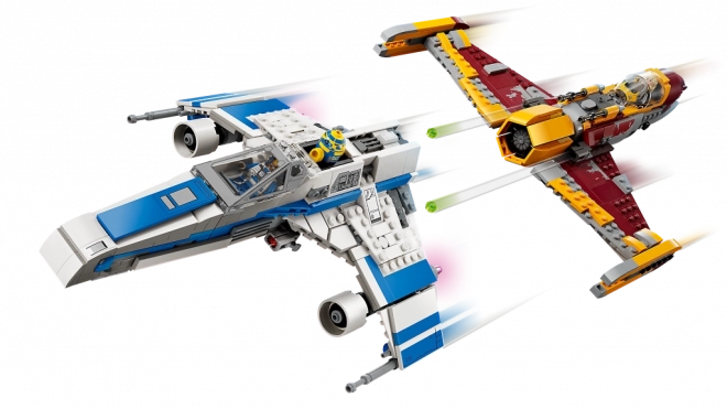 E-Wing vs Shin Hati Starfighter LEGO Set