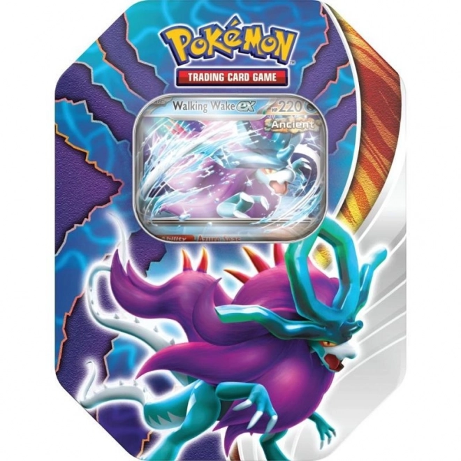 Pokémon Cards Paradox Clash Tin Walking Wake