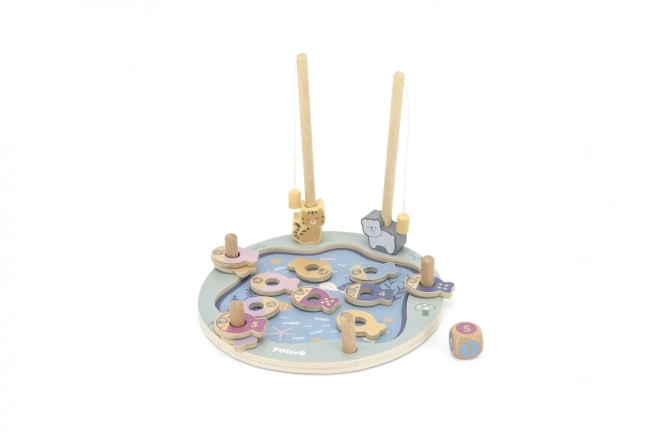 Wooden Magnetic Fishing Game