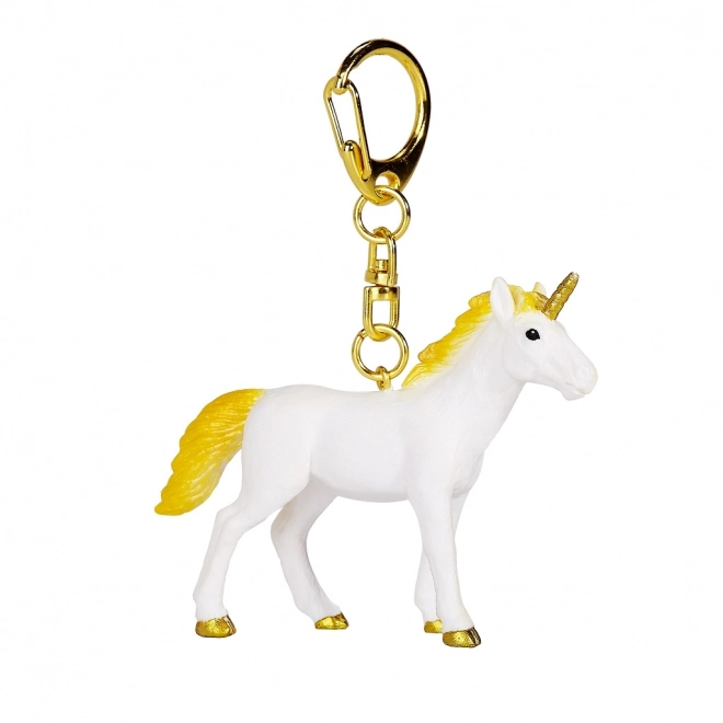 Mojo unicorn keychain yellow