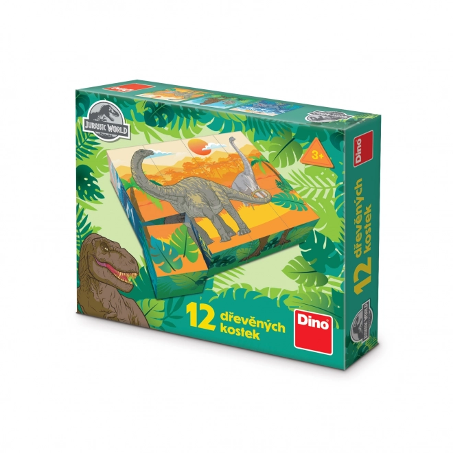 Dino Jurassic World Picture Blocks Set