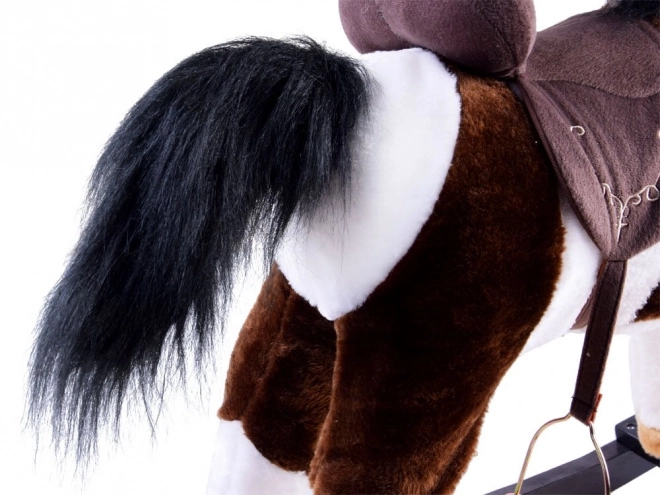 Large rocking horse wags its tail ZA0052