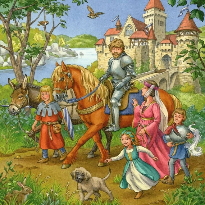 Ravensburger Jigsaw Puzzle Knight Tournament Set