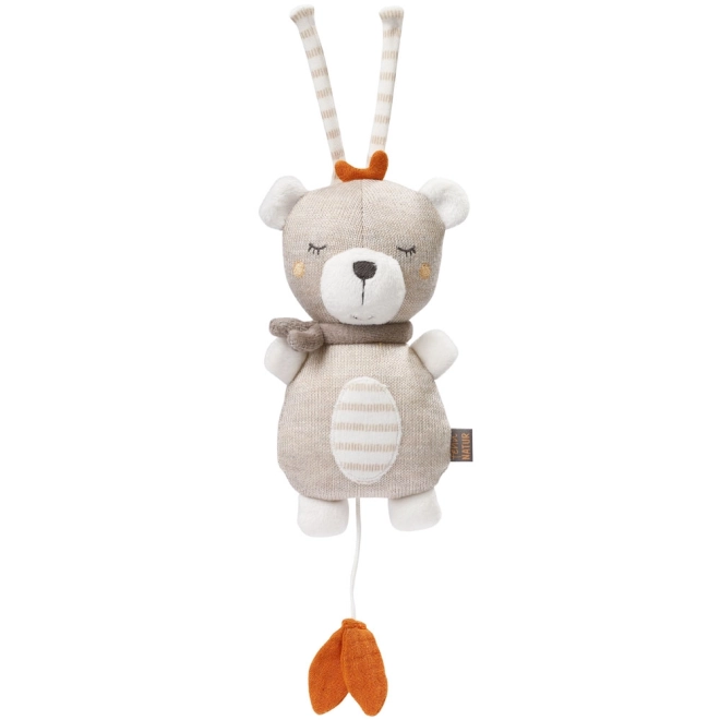 Pull String Teddy Bear Toy by FehnNatur