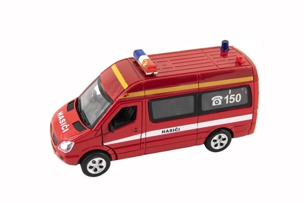 Fire Truck Toy with Lights and Sound