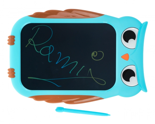 Colorful Owl Drawing Tablet for Kids 3+