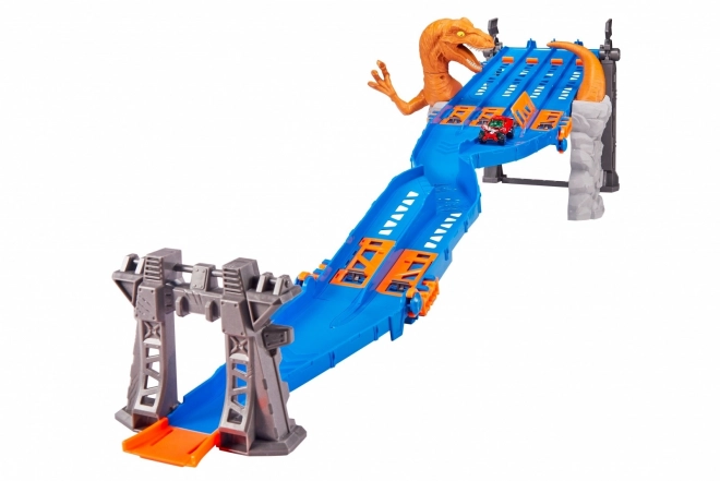 Zuru Metal Machines racing track Raptor attack