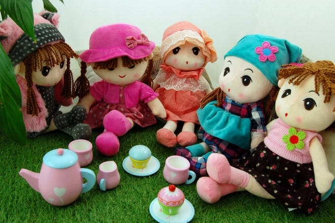 Set of 9 Dolls in Gift Boxes