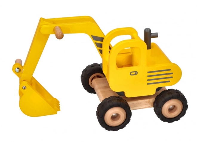 Wooden Excavator Toy