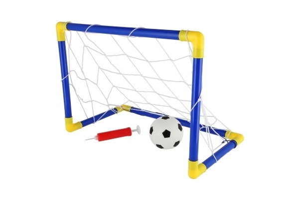 Football Goal with Ball and Pump