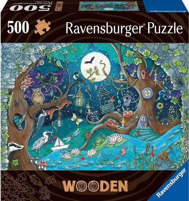 Wooden Puzzle Magic Forest 500 Pieces