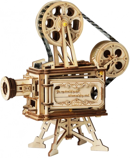 Rokr 3D Wooden Puzzle Mechanical Movie Projector