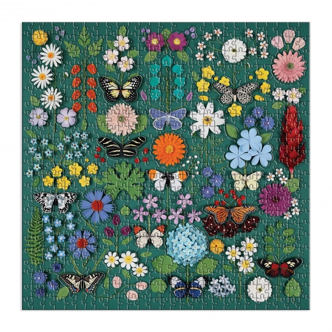 Butterfly Botanical Garden Puzzle 500 Pieces