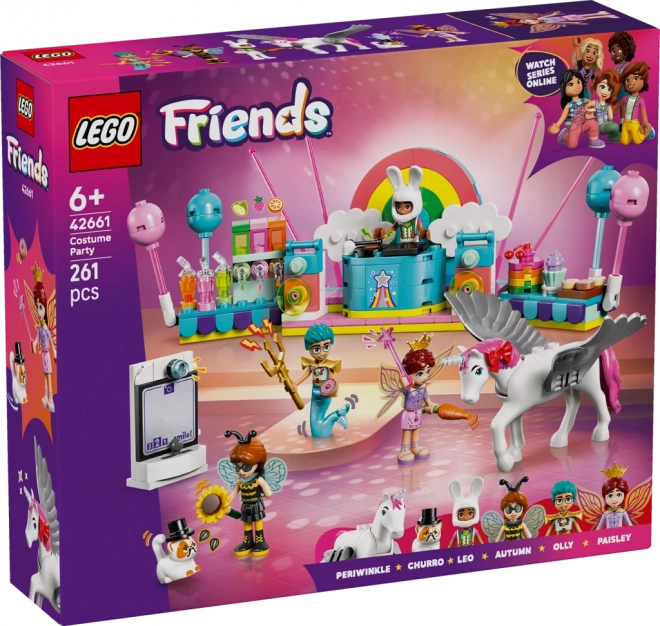 LEGO Friends Kostýmová párty s jednorožcom a vílou