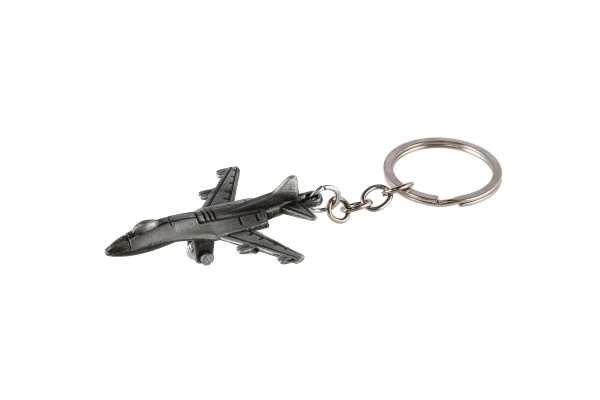 Airplane Metal Keychain