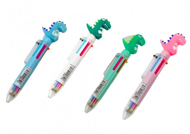 Multicolor Dinosaur Pen 6 Colors