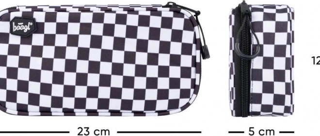 Baagl Set 3 Scuola Skate Max: Zaino, Astuccio e Sacca