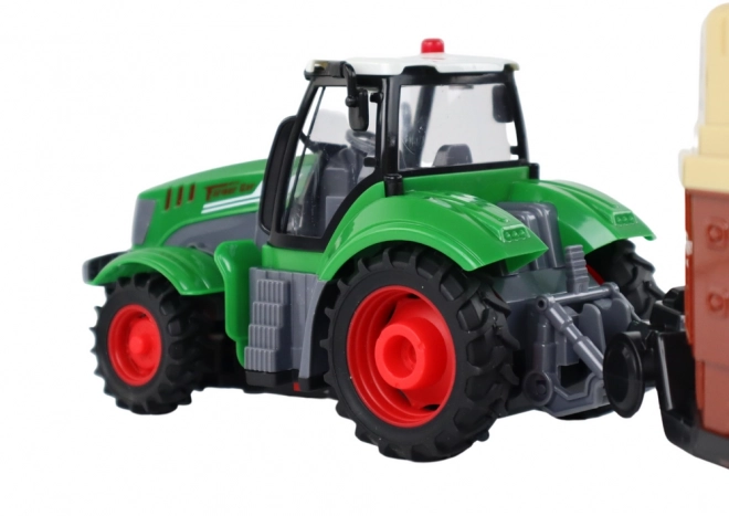 Remote Control Farm Tractor with Animal Trailer