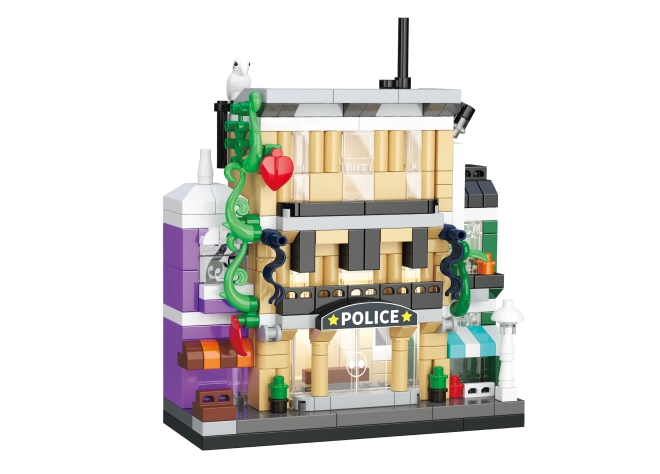 Koco Police Station Building Set