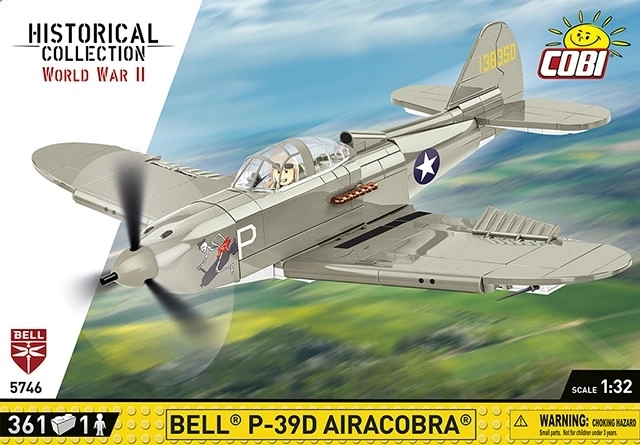 WWII Bell P-39D Airacobra Building Set