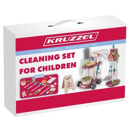 18-in-1 children's cleaning set