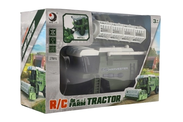 Remote Control Farm Harvester Toy