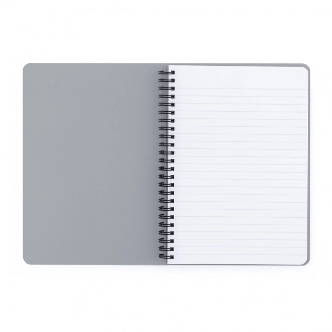 Pastelini A5 Grey Spiral Notebook