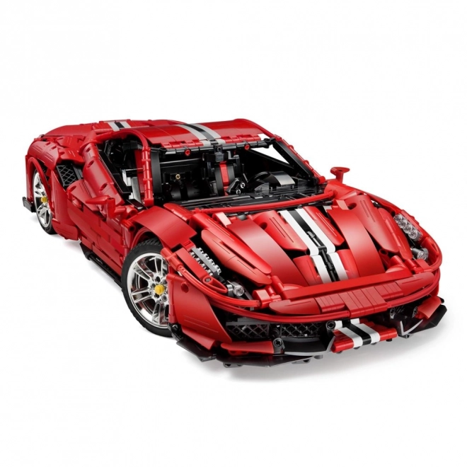 Red Sports Car Building Blocks