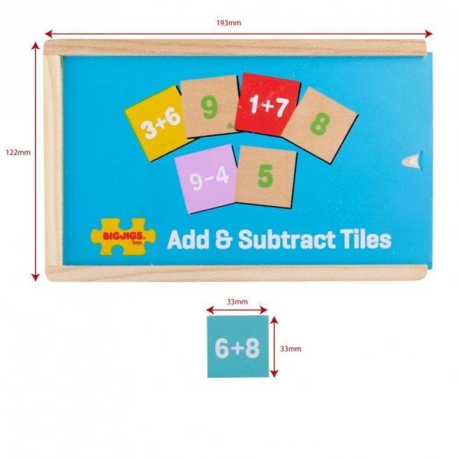 Bigjigs Toys Addition and Subtraction Box