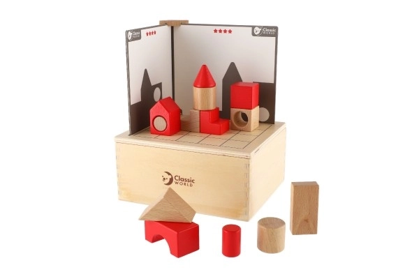 Wooden Construction Puzzle Set