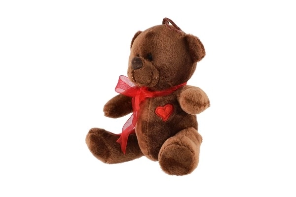 Cuddly Teddy Bear with Bow 12cm Plush