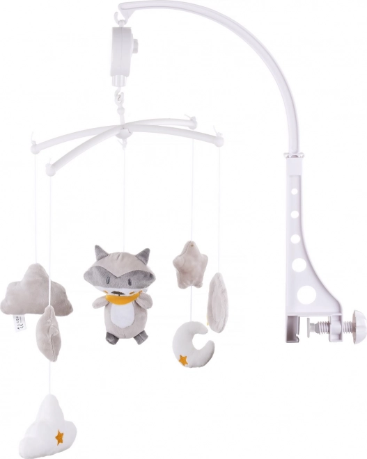 Hanging Musical Mobile Racoon by Chipolino