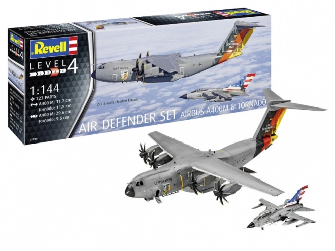 Air Defender Model Set Airbus A400M & Tornado