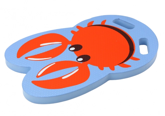 Swimming Learning Foam Board Blue Crab