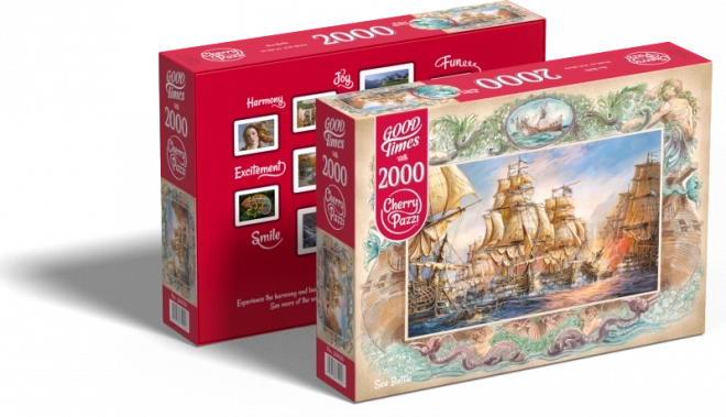 Cherry Pazzi Puzzle Naval Battle 2000 Pieces