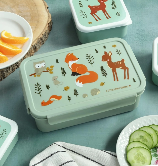 forest friends lunch box