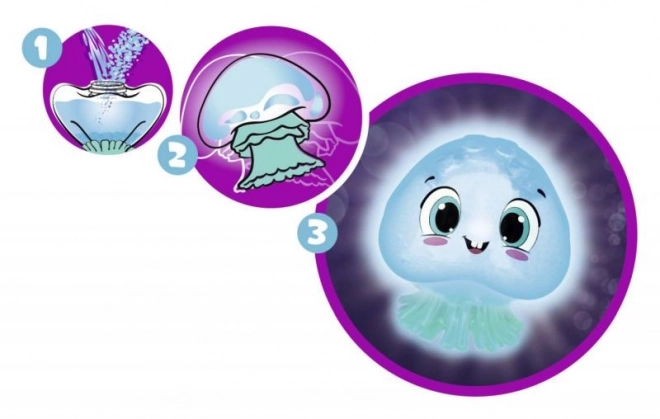 Glibbi Glowy Jellyfish – Glow-in-the-Dark Slime Set