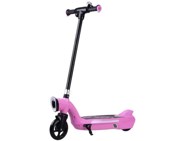 Electric Scooter with LED Lights – pink