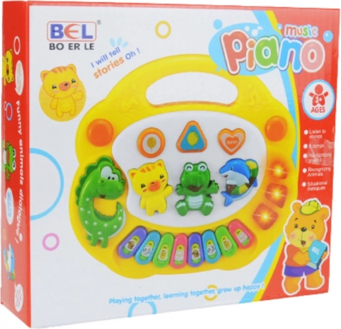 Jouets de Piano Interactifs pour Enfants avec Sons d'Animaux