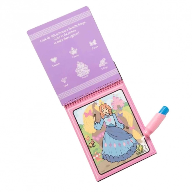 Water Wow Princess Coloring Book