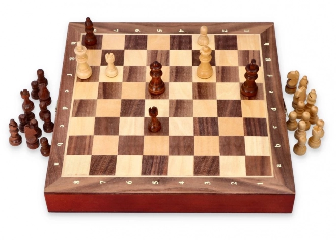 Magnetic Chess Set with Drawers