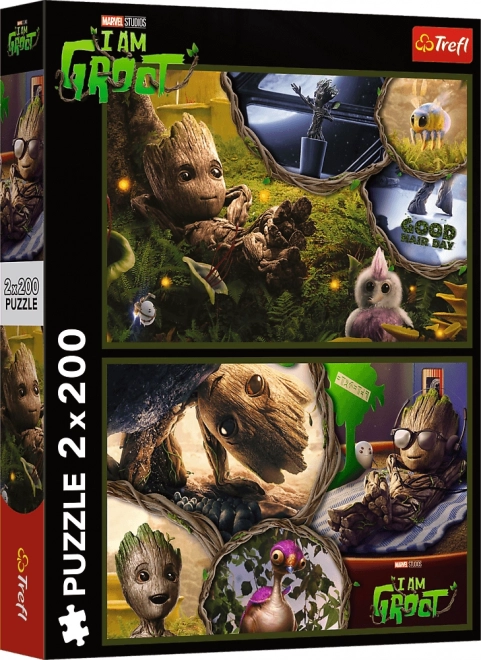 Marvel Guardians I Am Groot Puzzle Set