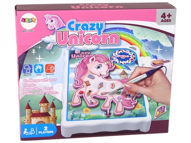 Dexterity Game Crazy Unicorn Board