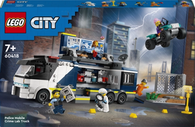 Mobile Crime Lab Police Playset