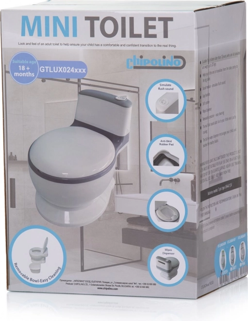 Toddler Potty with Sound Lux Grey