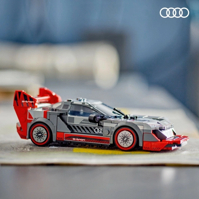 Audi S1 E-tron Quattro Racing Car Lego Set