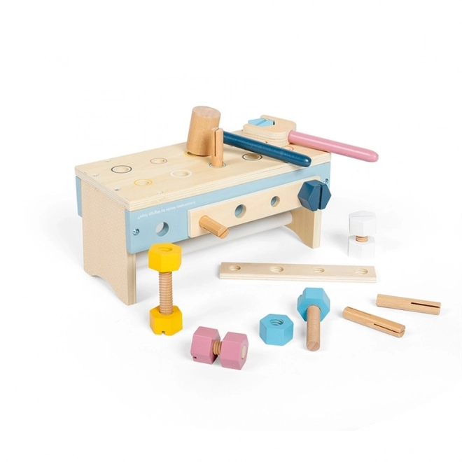 Bigjigs Toys 2-in-1 Tool Box